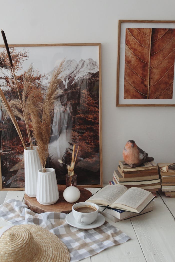 client-stories-img Inviting rustic interior with coffee, books, and autumn decor for a cozy feel.